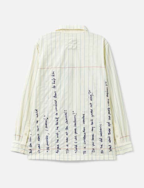 Paper Handwriting Overshirt view 8
