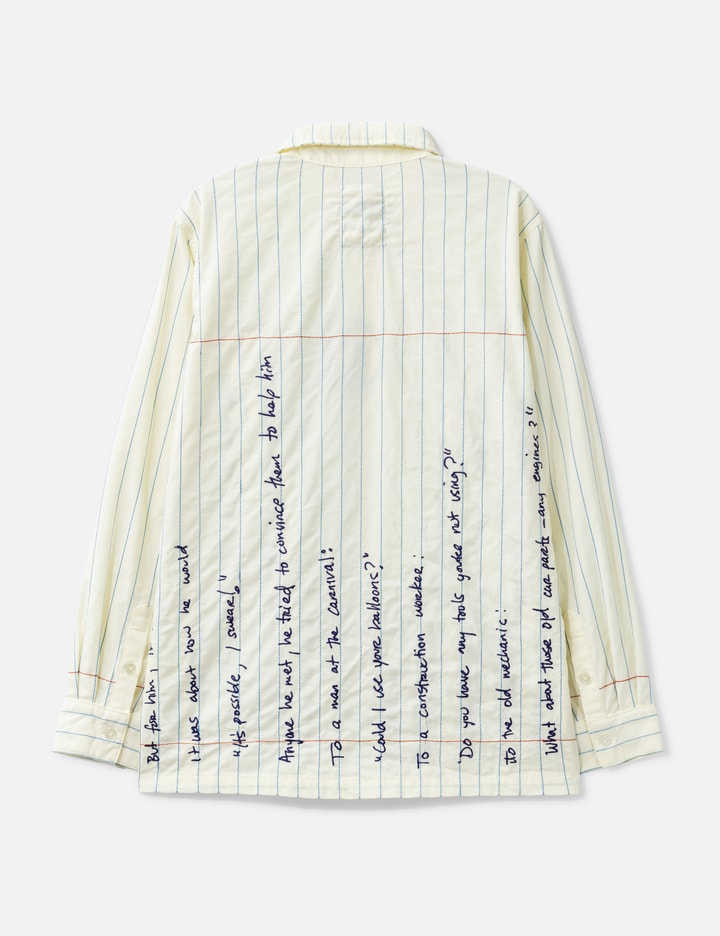 Paper Handwriting Overshirt