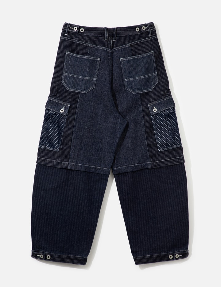 FDMTL Front Pocket Wide Pants Rinse
