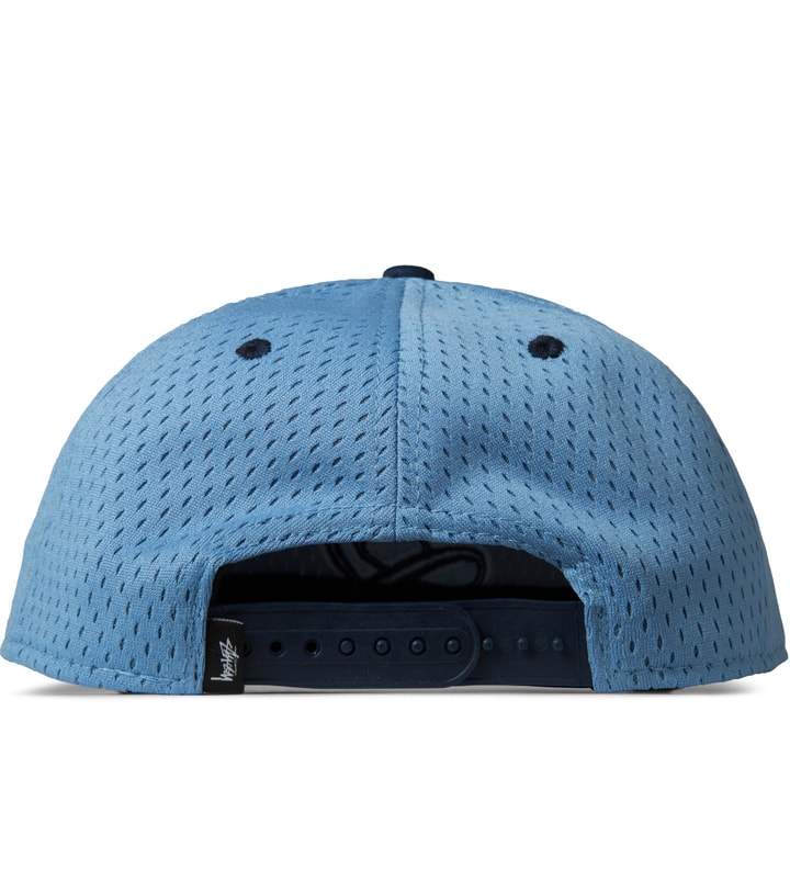 Light Blue Athletic Mesh Snapback Cap Placeholder Image