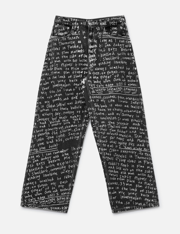 Perks and Mini Alto Over Print Jeans - Joshua Gordon