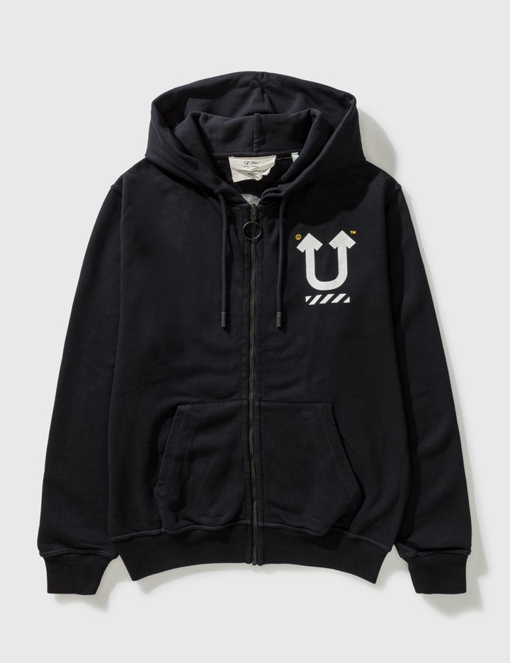 OFF-WHITE X UNDERCOVER REVERSIBLE ZIPUP HOODIE Placeholder Image