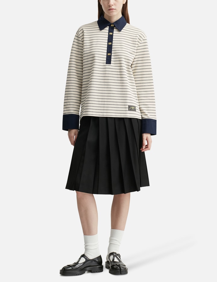 Striped Cotton Polo Placeholder Image