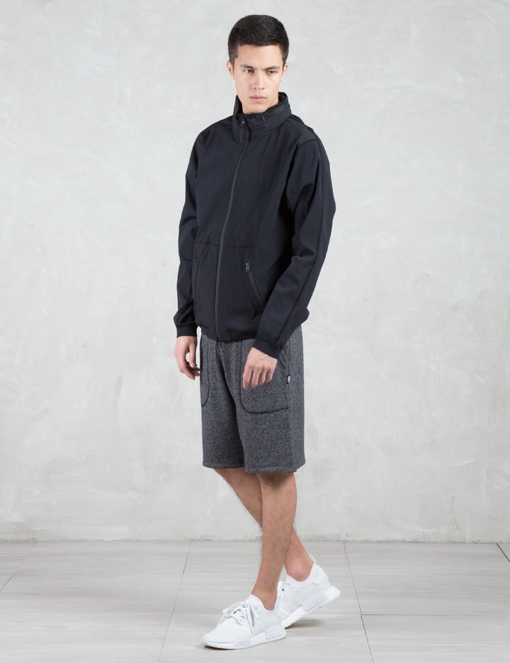 Stretch Nylon Stow Away Hooded Jacket Placeholder Image