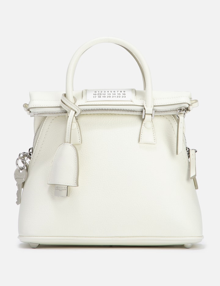 Maison Margiela Mini 5ac Classique Bag In White