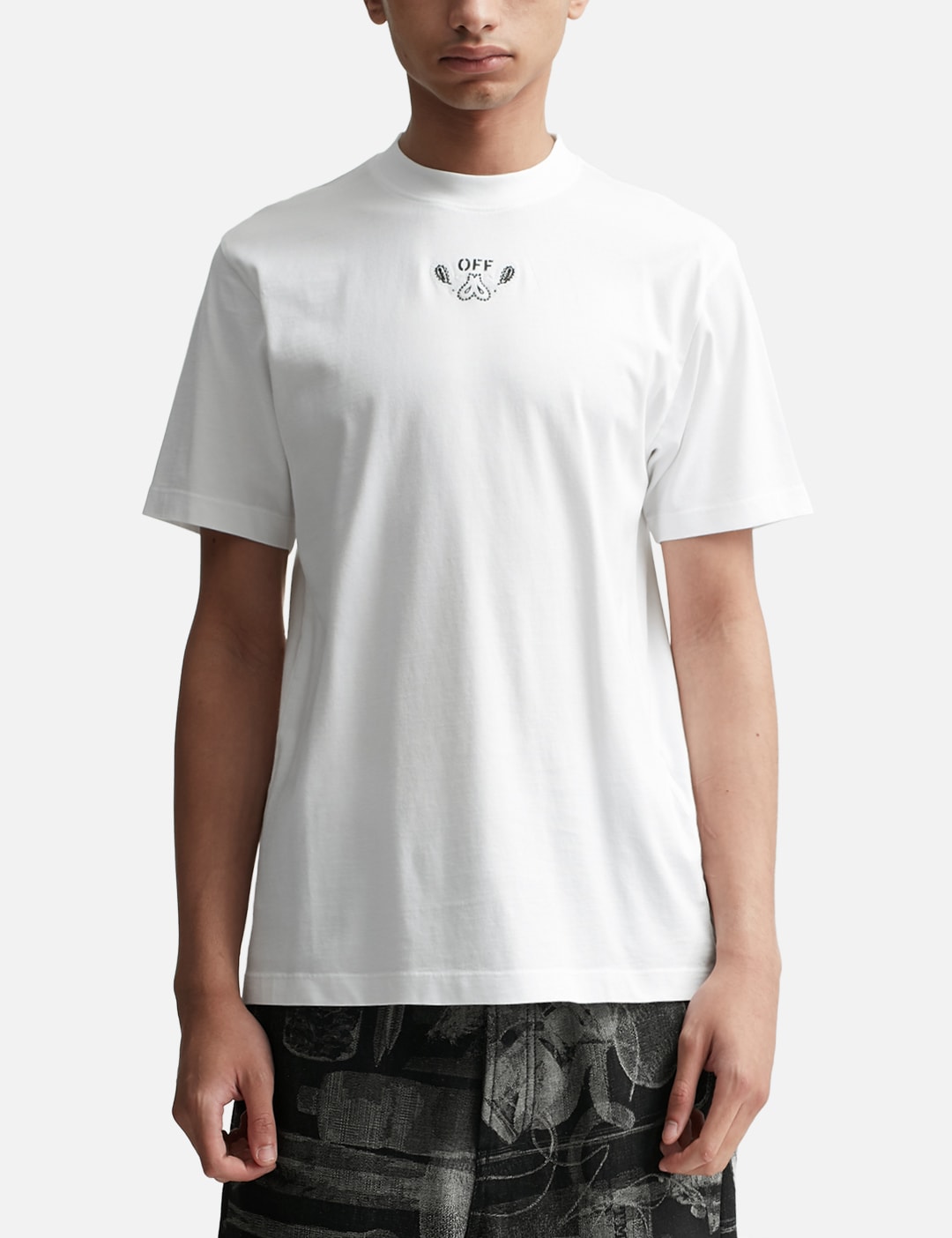 Off-White™ - カラヴァッジオ クラウニング スケート Tシャツ | HBX 