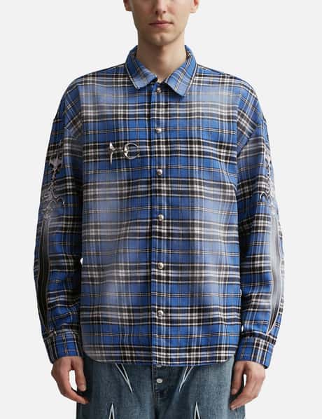 THUG CLUB - Arab Sword Flannel Shirt | HBX - Globally Curated  