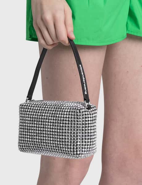 Alexander Wang - heiress ラインストーン メッシュ ポーチ | HBX  