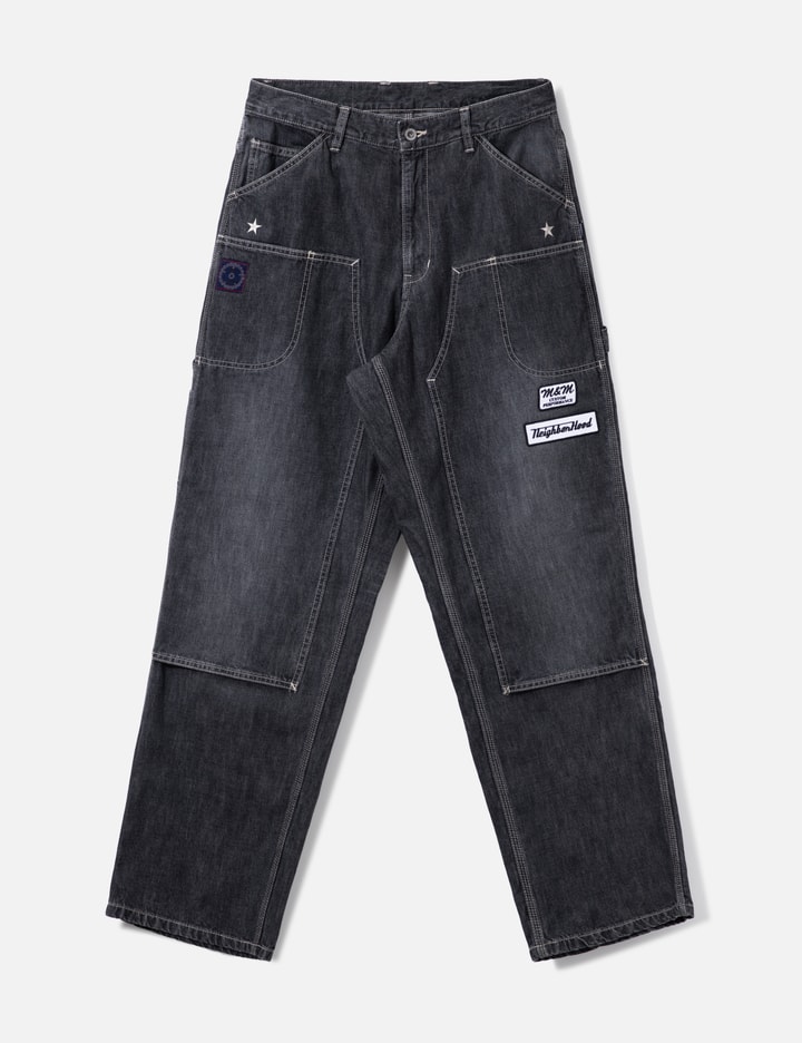 NEIGHBORHOOD NH X M&M Washed Denim Painter Pants