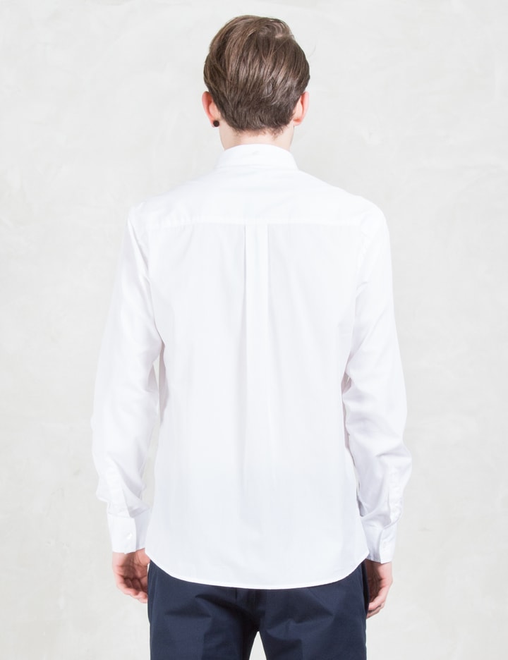 White Neatherall Button Down Shirt W. Oversize Placeholder Image