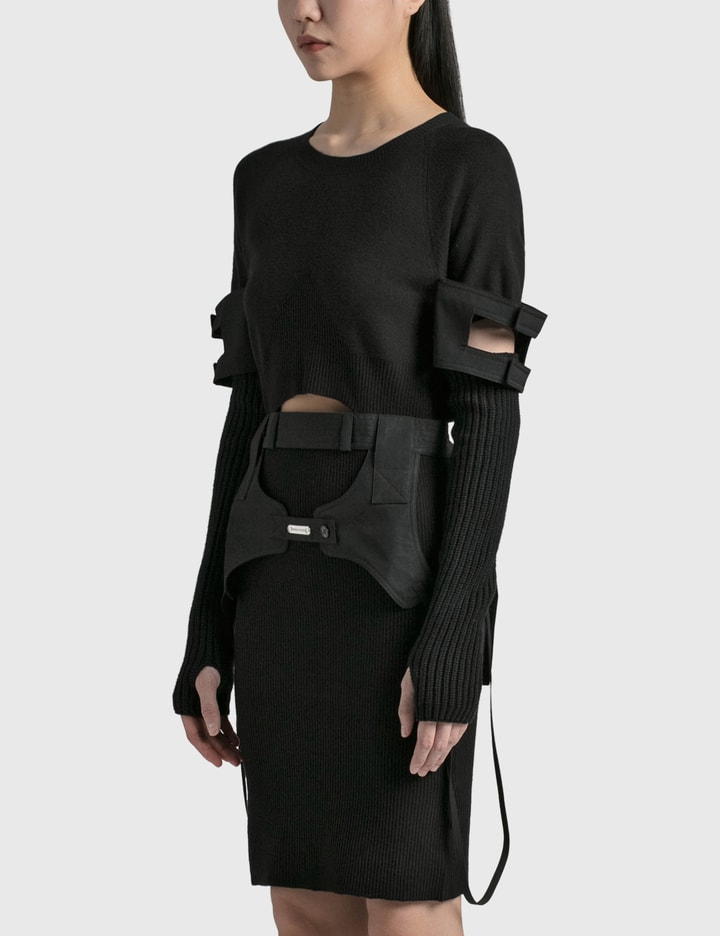 POCKETS KNIT MIDI DRESS Placeholder Image