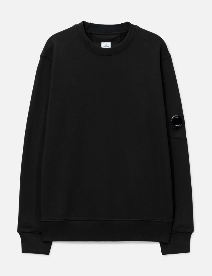 Cotton Diagonal Fleece Crewneck Sweatshirt Placeholder Image