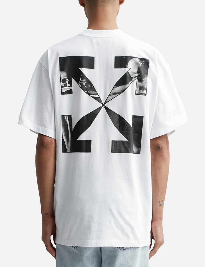 OFF-WHITE Caravaggio Arrow Slim Cotton T-Shirt for Men