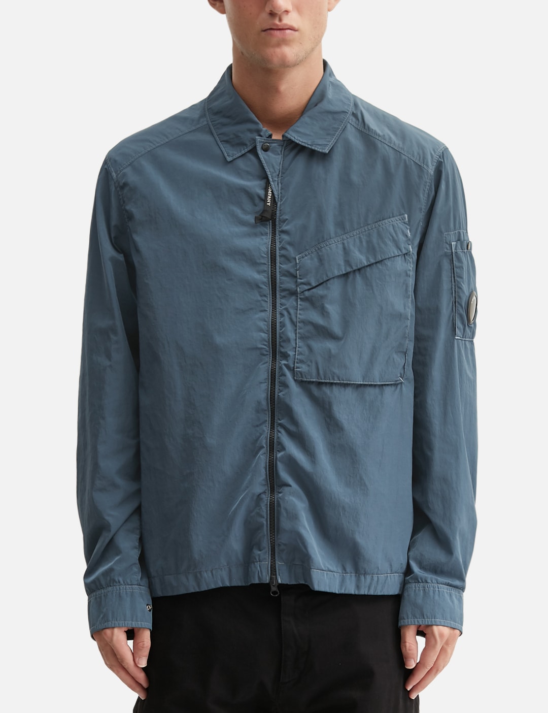 Chrome-R Zipped Overshirt view 11