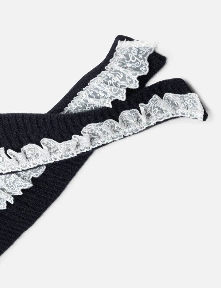 Ganni Compact Wool Balaclava Lace