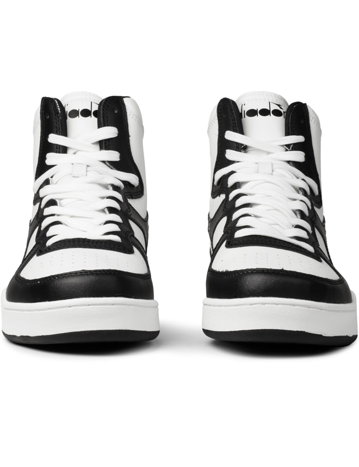 White/Black Mi Basket Sneakers Placeholder Image