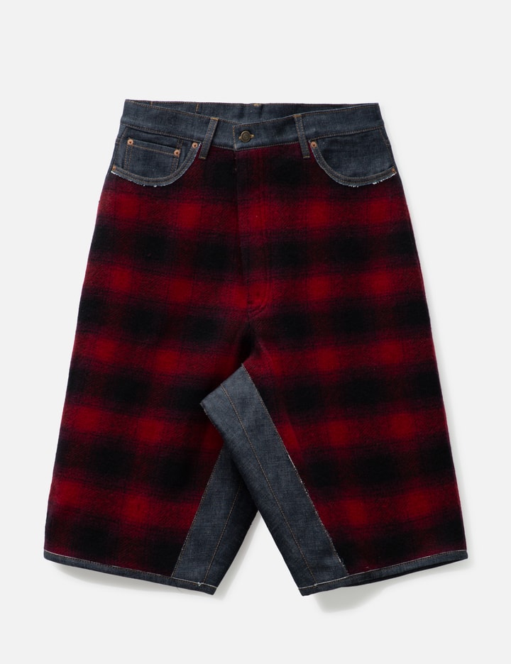 Pendleton Flannel Denim Shorts Placeholder Image