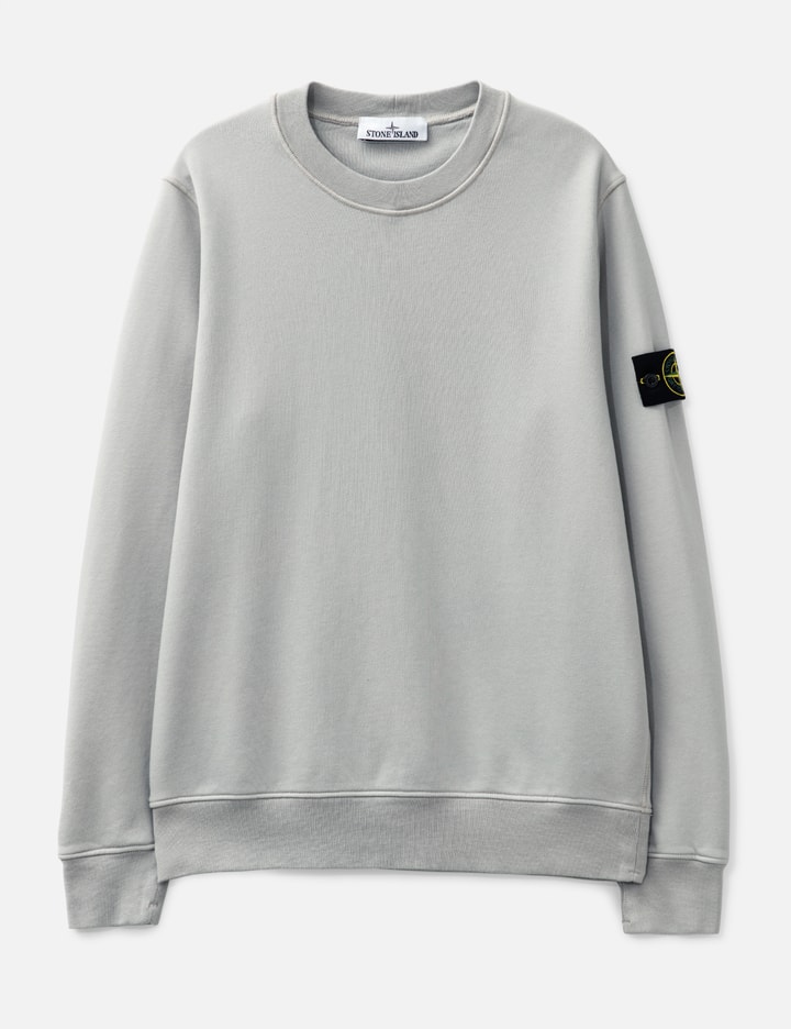 Stone Island Organic Cotton Fleece Sweatshirt