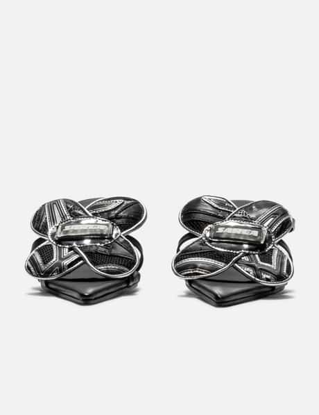 UPCYCLED FLOWER STRAPPY SANDAL view 7