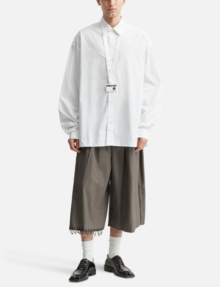 White Employee Shirt Placeholder Image