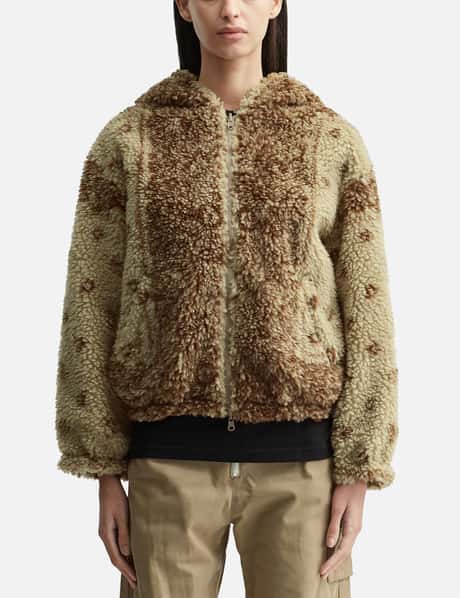 NÒMARHYTHM TEXTILE DYG Reversible Sherpa Hoody