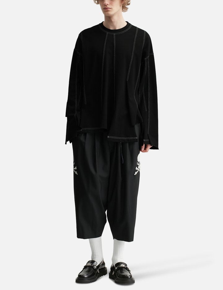 마스터마인드 월드 Reconstructed Boxy LS Tee