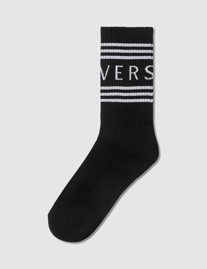 Stripe And Logo Socks Placeholder Image