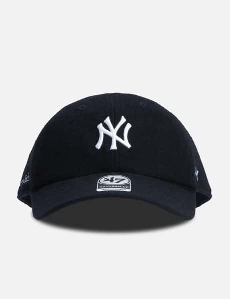 Sporty & Rich Yankees Serif Wool Hat