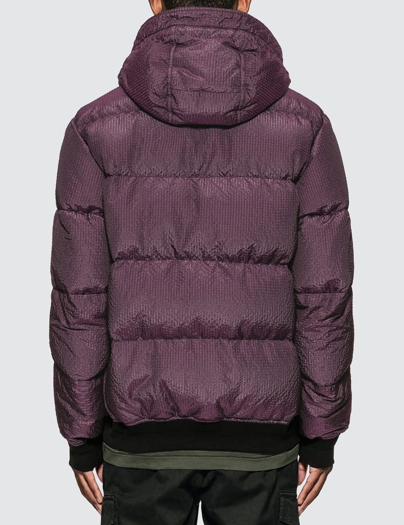 stone island purple coat