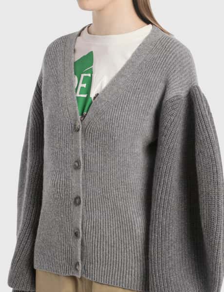 Loewe - Balloon Sleeve Cardigan | HBX - Globally Curated Fashion 