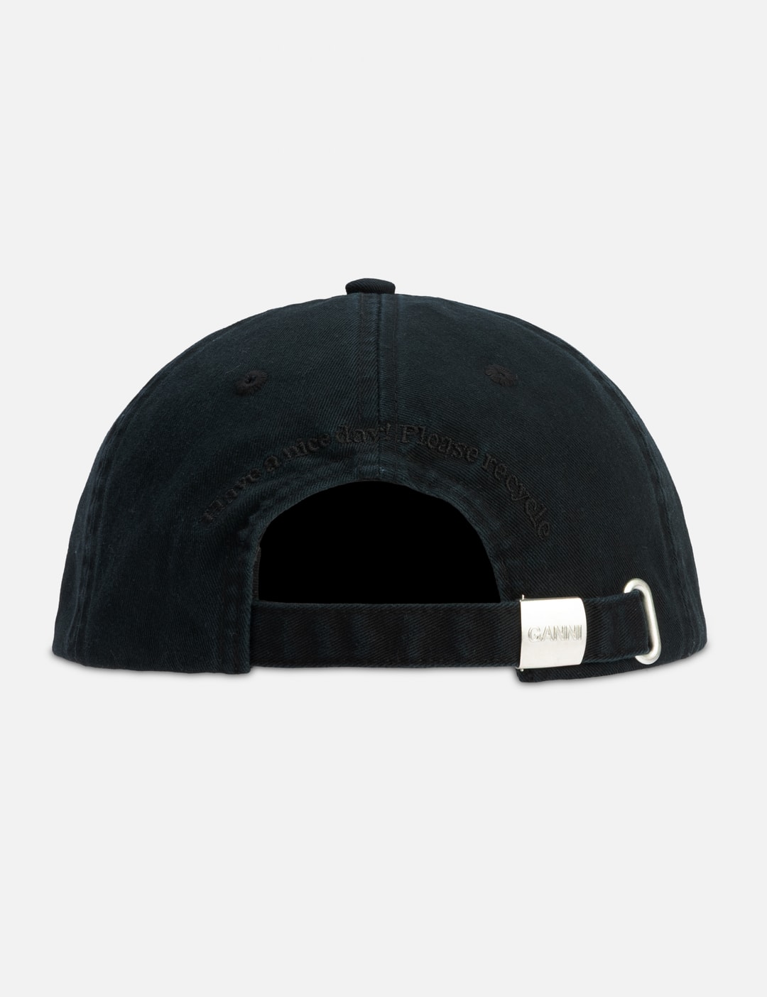 Black Canvas Cap view 10