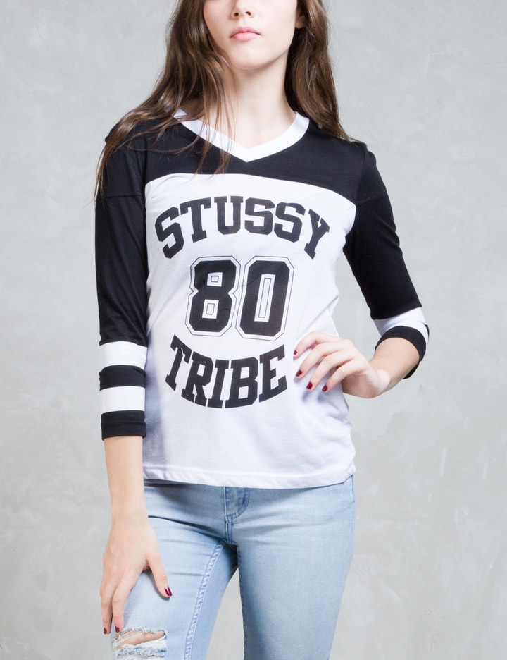 Stussy Tribe Hockey T-Shirt Placeholder Image