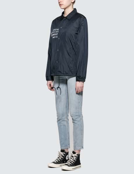 Sacai x Fragment Design - Sacai X Fragment Coach Jacket | HBX 