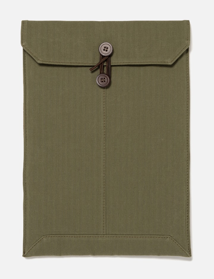 Human Made Envelope Pc/tablet Sleeve 14 Inch In Green