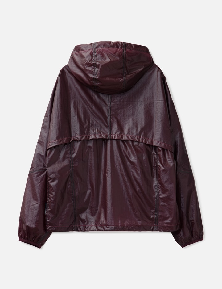 Purple Mountain Observatory Obsidian Breeze Jacket In Burgundy