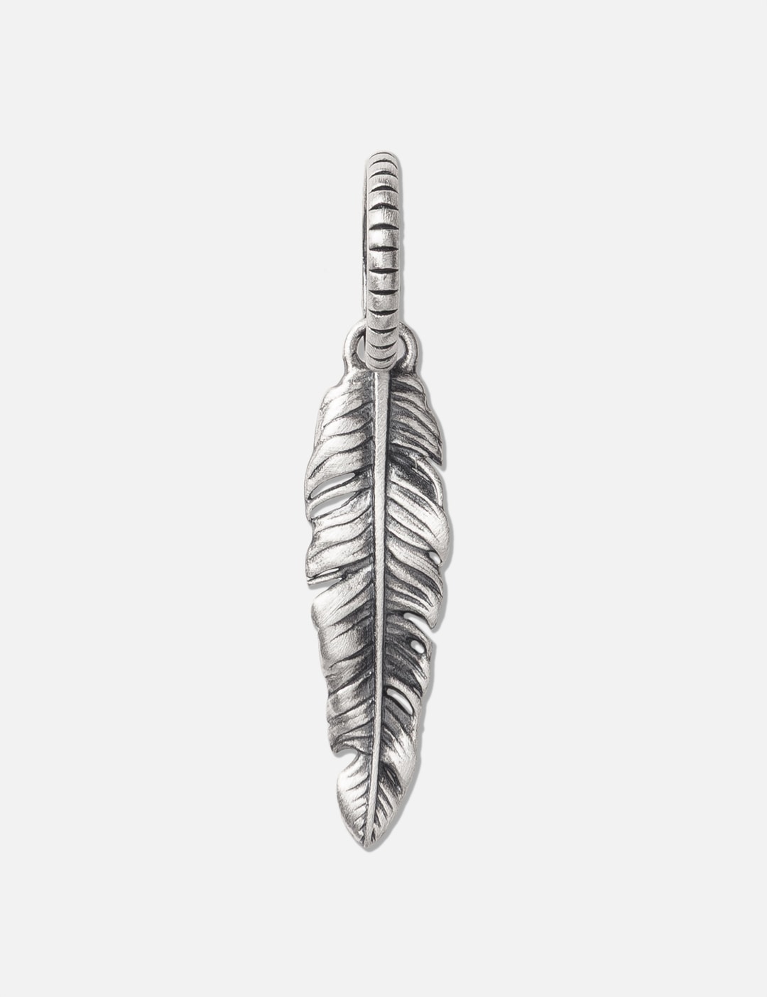 925 Silver Pendant Feather view 5