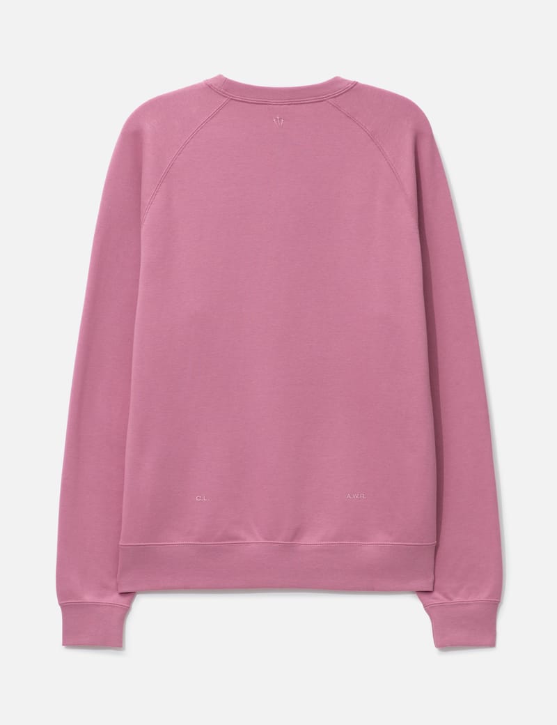 nike essential crew sweatshirt dusty pink