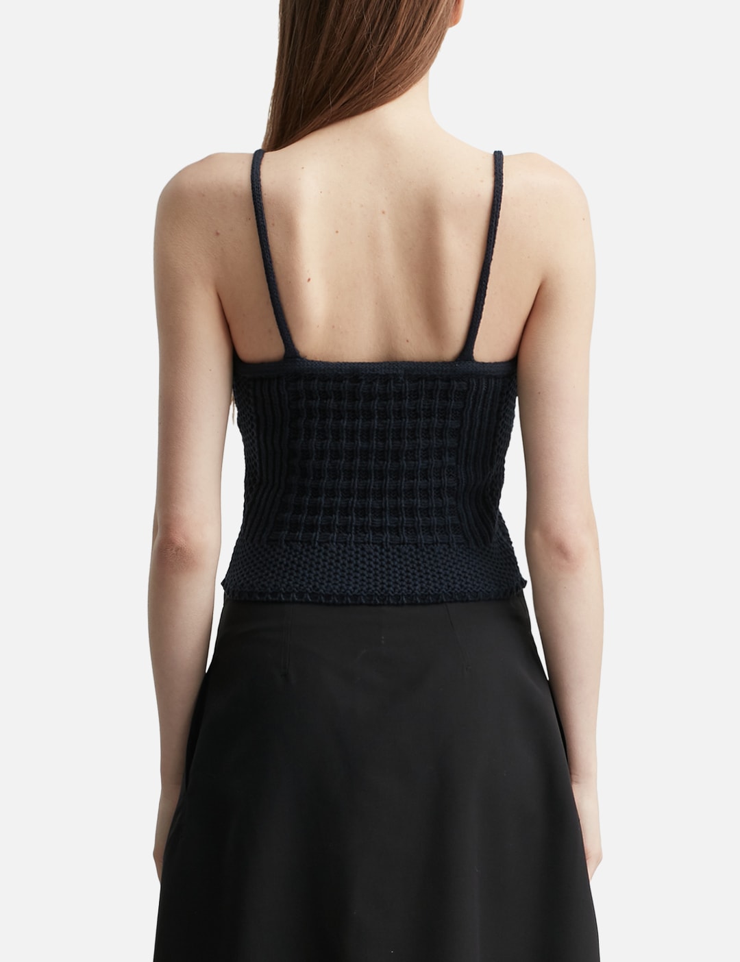 Waffle Bustier Top view 13