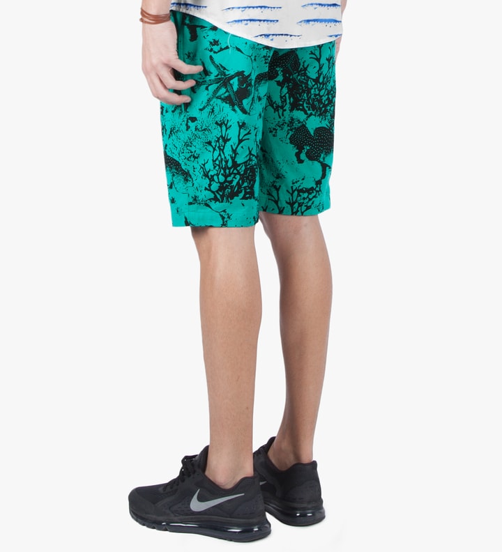 Teal Under The Sea Beach Shorts Placeholder Image