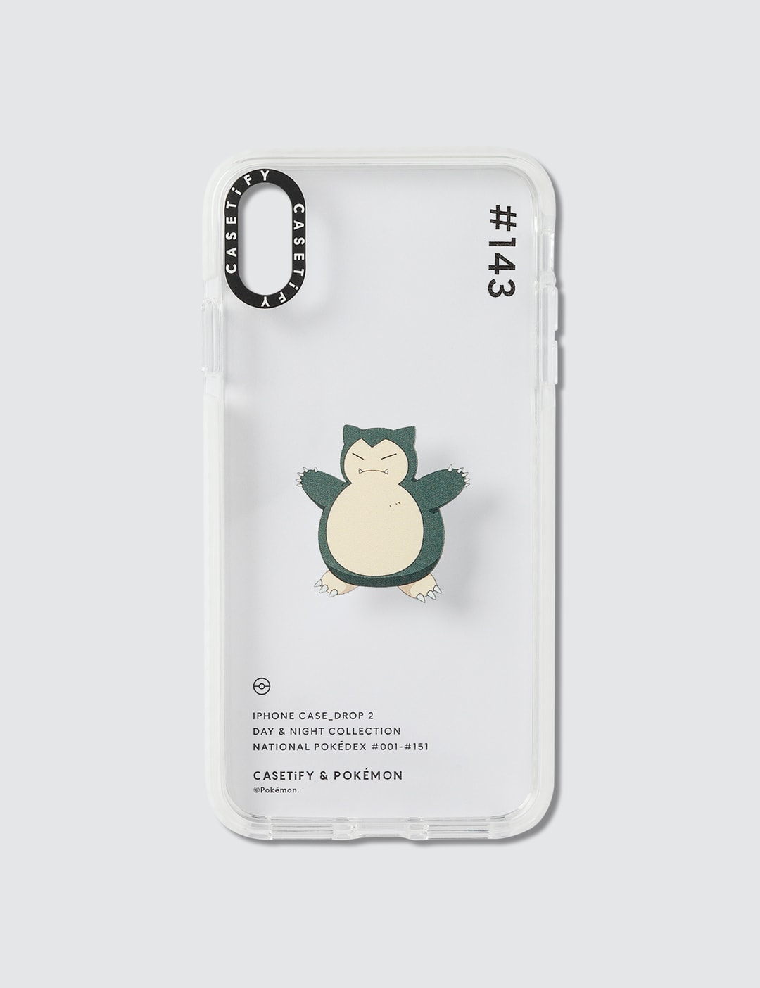 Casetify - Snorlax 143 Pokdex Day Iphone XS Max Case | HBX Casetify - Snorlax 143 Pokdex Day Iphone XS Max Case | HBX