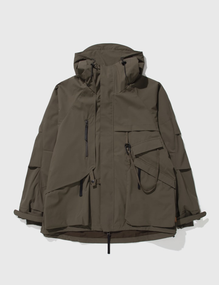 Goopimade Vi-g93p “formula-g” Mountain Parka In Brown