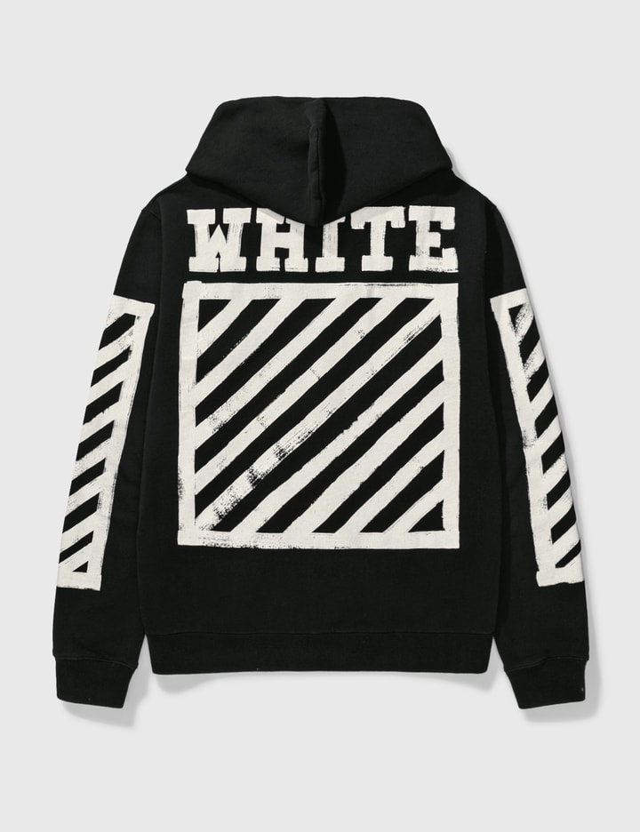 Off-White™ Off Diagonal Zip Hoodie | HBX - Globally Curated Fashion and Lifestyle by