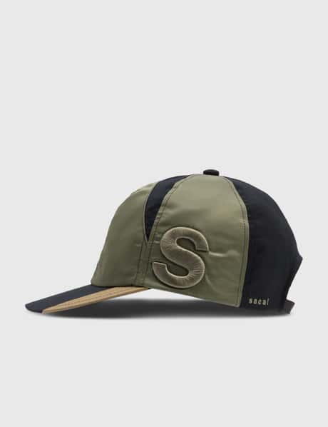 Sacai - Sacai x Hank Willis Thomas Solid Mix Cap | HBX - Globally 