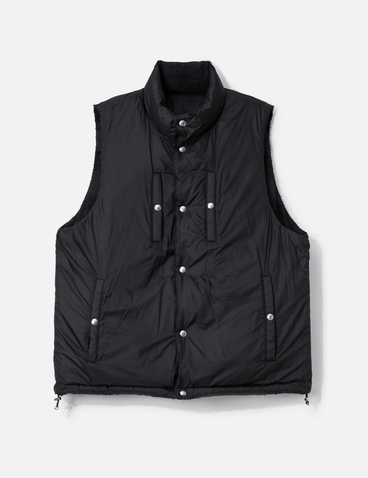 Plaid Puffer Reversivle Vest Placeholder Image