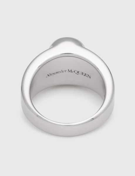 Alexander McQueen Men's Skull Signet Ring