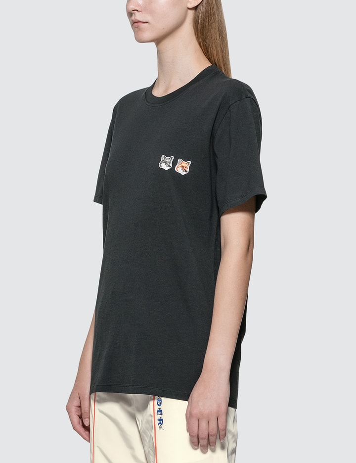 Double Fox Head Patch T-shirt Placeholder Image