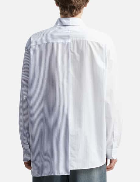 MM6 Maison Margiela - Numeric Asymmetric Shirt | HBX - Globally 