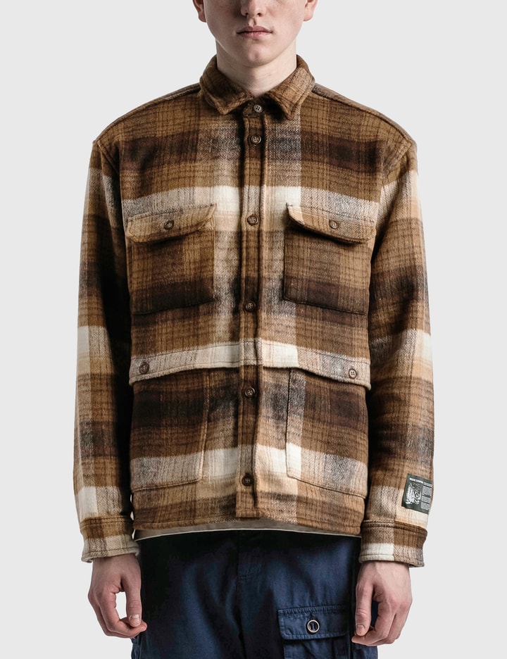 Brushed Wool Flannel Shirt Placeholder Image