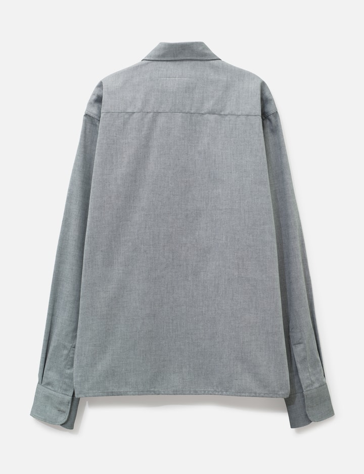 MM6 Maison Margiela Zip-Fastening Cotton Shirt Jacket