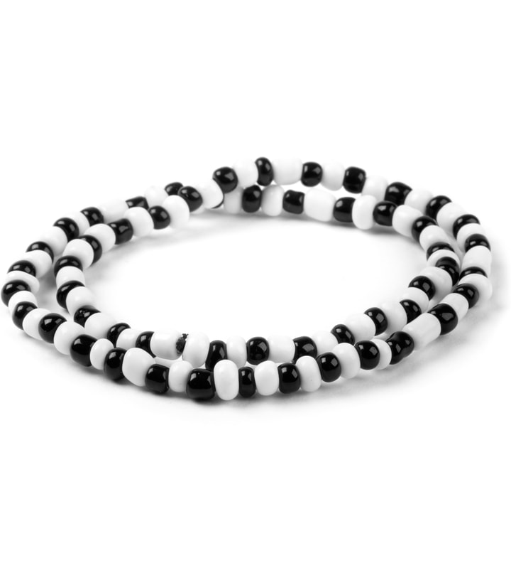White 2-Tone Bead Bracelet Placeholder Image
